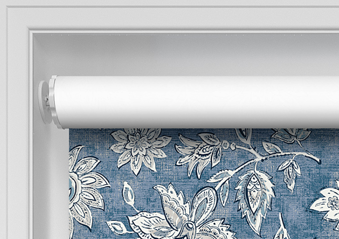 Library, Indian Blue - Twist&Fit Roller Blind - Image 10